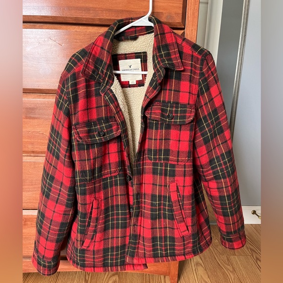 American eagle sherpa lined flannel Clearance
